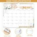 2 x 2026 Calendar  2026 Wall Calendar, 11.5 x 15 In, Jan 2026 - Dec 2026, 12 Monthly Calendar, Large Block with Julian Dates, Thick Paper, Holidays, Hanging Hook, Twin-wire Binding