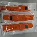 3 x 
kytuwy Bands Compatible for Galaxy Watch 6 Band/ Galaxy Watch 5 Band 44mm 40mm, Rugged No Gap for Galaxy Watch 6 Classic 47mm 43mm, Silicone Sport Strap for Samsung Galaxy Watch 5 Pro 45mm