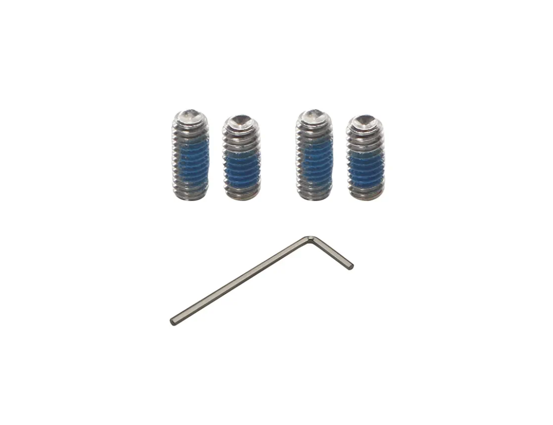 Refrigerator Door Handle Set Screw 6009-001526 2029618 for Samsung Freezer Door Handle Parts-Two Thread Sizes-4 Pcs