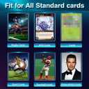 400Pcs Top Loaders for Cards (200Pcs Hard Plastic Card Holders & 200Pcs Penny Card Sleeves) 3" x 4" Toploaders, Card Protector Sleeves for Baseball Football Sports Cards, Trading Cards Blue