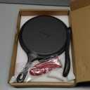 Uno Casa Cast Iron Tortilla Press 8 Inch - Bundle of Skillet for Roti / Comal Pan, Tawa / Dosa Pan Pataconera, Comales para Tortillas