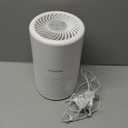 Air Purifiers for Bedroom, FULMINARE H13 True HEPA Air Filter, Quiet Air Cleaner With Night Light, Portable Small Air Purifier for Home, Office, Living Room (White)