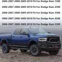 SecosAutoparts Passenger Bottom Replacement Cloth Seat Cover Compatible with Dodge Ram 1500 2500 3500 4500 5500 2006 2007 2008 2009 2010