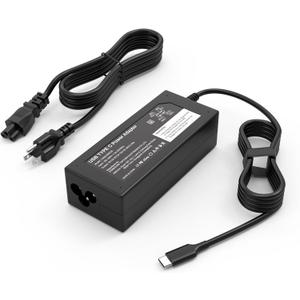 Replacement for Chromebook Charger 45W USB C;Compatible with HP Chromebook X360 14-ca051wm 14-ca052wm 14-ca091wm ca061dx 14-ca0061dx 14-ca060nr 14-ca020nr 14-ca043cl Power Supply Adapter