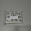 Bezelry 12 Pieces Flower Flourish Dark Copper Color Metal Shank Buttons. 20mm (3/4 inch) (Dark Copper)