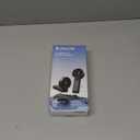 JISULIFE Handheld Fan Life7  Ultimate Flexibility: High-Power Motor, LED Display, 19.5 Hrs Cooling, 5000mAh Rechargeable, 5-Speed, Foldable Design, 3-IN-1 Portable Fan for Travel Cruise Beach(Black)