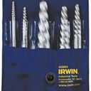 IRWIN Screw Extractor, Spiral Flute, 5-Piece (53545)