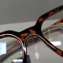 livho Oversized 99% Blue Light Glasses for Woman - Rectangle Fashion Glasses for Computer, Chic Preppy Frame - Anti Eyestrain