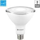 Ecosmart 90-Watt Equivalent PAR38 Dimmable Energy Star Flood LED Light Bulb Bright White (2-Pack)