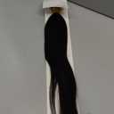 Human Crochet Hair for Black Women Yaki Human Hair Crochet Bundles 14 Inch 50G Pre-Separated Crochet Human Hair Yaki Straight Pre Looped Hair Extensions 50 Strands Natural Black