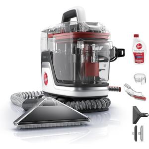 Hoover CleanSlate Plus Portable Carpet + Upholstery Spot Cleaner Machine, Powerful Suction with Versatile Tools, Pet Stain Remover, Car and Auto Detailer, Pair with Hoover Carpet Cleaner Solution