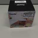 Manual Food Processor Vegetable Cutter, Geedel Pull Chopper with String, Food Chopper Vegetable Cutter for Veggies, Fruits, Salad, Onion, Ginger, Nuts. (2Cup, Plating)