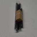 YNL Black Shower Curtain Rod 32-64 Inch(2.7-5.33ft), Non-Slip, Never Rust, Stainless Steel No Drill Spring Tension Shower Rod, Adjustable Curtain Rod for Small Window Doorway Closet