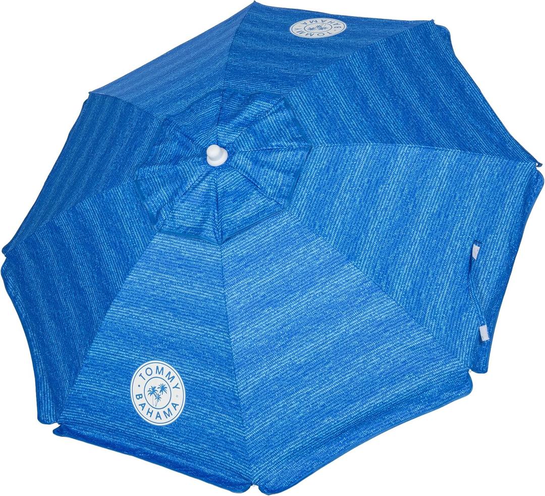 Tommy Bahama Tilt Beach Umbrella, 6 ft Canopy