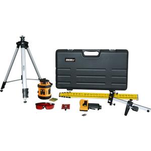Johnson Level & Tool 40-6517 Self-Leveling Rotary Laser System, 29 x 7", Red, 1 Kit