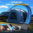 WildFinder SUV Tent, Rectangle Car Tent for Family, Waterproof & Windproof for Car Camping, Large Camping Tents with Storage Bag, SUV, Van, Jeep, 2-4p Car Side Tent