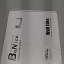 BeNice Peel and Stick Backsplash Metal Tiles Sticker Brick Panel for Kitchen Wall Self Adhesive Subway Metallic Mosaic(Blue Blend,10 Sheets)