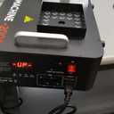 UPGREY 1200W Fog Machine with Lights, Smoke Machine Fog Outdoor and Indoor w/Wired and Remote Controller Smog Machine for Halloween Parties DJ Stage Effect