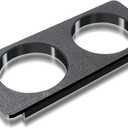 for Lexus GX460 (2014-2021) Lexus Cup Holder Insert, Upgrade Center Console Precision Fit for Yeti 20, 30oz, Stanley and Other Glass Cups (Black)