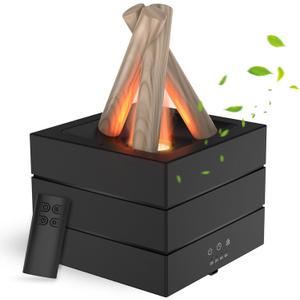 Essential Oil Diffuser, 280ML Ultrasonic Humidifier with Essential Oil Diffuser, Remote Control, Timer & Waterless Auto-Off, 7 LED Colors, for Home Bedroom Office Yoga Room Spa Room