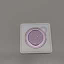 Typecase Magnetic Phone Grip: Ultra Thin Cell Phone Ring Holder - Adapter Ring Included - Adjustable Finger Ring Kickstand Compatible with Phone Tablets - Purple Glitter