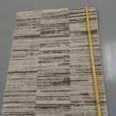 Modern Abstract Entryway Rug Indoor 2x3 Washable Rug Non-Slip Soft Small Area Rug Beige Kitchen Mats Thin Print Faux Wool Floor Carpet Throw Rugs for Entrance Bedroom Office Home Decor (Beige White Grey Brown)