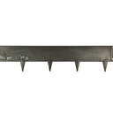 IRONRIDGE 4inX39in Pack Rustic Steel Landscape edging section