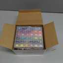 Eoehro 72pcs Sewing Thread Kit, 36 Colors, 400 Yards per Spool Polyester Thread, Prewound Bobbins, Sewing Machine Threads