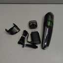 Remington Vacuum Beard Trimmer,13 Length and Style Settings with Adjustable Length Comb (2-18mm),Vacuum Trimmer for Beard, Mustache, and Stubble, Rechargeable Lithium Power, Washable, Removable Blades (Black/Green)