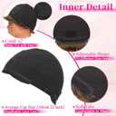 PEACOCO Pixie Cut Wig Human Hair Short Wigs for Black Women Natural Straight Glueless Pixie Wig with Bangs Layered Virgin Short Wigs for Women Blond 4/27#