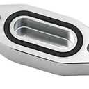 OIL PORT Cooler Block Off Plate for LS1 LS LSX series GM V8 engines Gasket Pan 551621