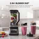 Ninja BN751 Professional Plus DUO Blender, 1400 Peak Watts, 3 Auto-IQ Programs for Smoothies, Frozen Drinks & Nutrient Extractions, 72-oz. Total Crushing Pitcher & (2) 24 oz. To-Go Cups, Black