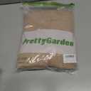 PRETTYGARDEN 2 Piece Sets for Women Summer 2025 Airport Travel Outfits Crop Tank Tops Wide Leg Pants Matching Lounge Sets (Khaki,XX-Large) (XXL)