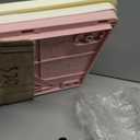 30L Collapsible Storage Bins with Lids: Storage Tote With Wheels Folding Plastic Stackable Utility Crates Plastic Tote Storage Box Container Stackable Folding Utility Crates for Clothes,Books