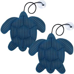 ANSLCA Hot Tub Scum Absorber, 2 Pack Scum Turtle Hot Tub Cleaner Hot Tub Sponges to Soak up Oils- Must Have Hot Tub Accessories for Adults Hot Tub Scum Sponge- Keeps Your Hot Tub Water Clean and Clear
