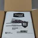 Depend Guards Incontinence Pads for Men, Maximum Absorbency, 104 Count