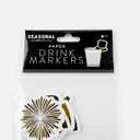 Seasonal Celebrations Paper Drink Markers