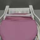 Dream On Me Snack and Stow Highchair | Adjustable Feeding Chair with Removable Tray, Lightweight, Foldable Design, Easy to Clean, Perfect for Toddlers & Infants