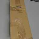 Antique White Curtain Rods for Windows 72 to 144 Inch, Adjustable Vintage Decorative 1'' Long Heavy Duty Curtain Rod, Rustic Farmhouse Drapery Pole Set with Boho Netted Texture Flower Finials