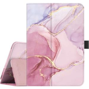 Famavala Folio Case for 7" Inch Tablet (12th Generation, 2022 Released), Slim Cover with Auto Wake/Sleep, not fit for 7" Lenovo V7s Android Tablet (Marble Pink)