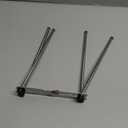 Plastic Bag & Bottle Drying Rack, Multifunctional Wine Decanter Holder, Collapsible Countertop Stand (Small)