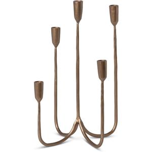 Park Hill Collection EAB20707 Forged Iron Candelbra, Short Park Hill Collection EAB20707 Forged Iron Candelbra, Short