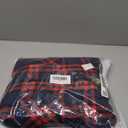 Men's Winter Cotton Plaid Shirts Jacket Warm Fleece Lined Flannel Hooded Shirt Jacket Coat for Men (Medium, A148red)