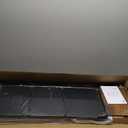 WLIVE Dresser for Bedroom with 5 Drawers, Wide Chest of Drawers, Fabric Dresser, Storage Organizer Unit with Fabric Bins for Closet, Living Room, Hallway, Rustic Brown Wood Grain Print (11.81"D x 39.37"W x 21.65"H)