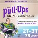 Pull-Ups Boys' Skin Essentials Potty Training Pants, Training Underwear, 2T-3T (16-34 lbs), 76 Ct