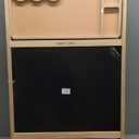 Tiny Land Easel for Kids, Double-Sided Magnetic Easel, Adjustable Wooden Kids Art Easel with Paper Roll, Learning-Toy for 3,4,5,6,7,8 Years Old Boy & Girls