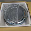 M MCIRCO Glass Mixing Bowls with Lids, 4 Packs Glass Bowl Set, Nesting Bowls for Meal Prep, Food Storage, Bowls For Cooking, Baking, BPAFree, 0.8/1.7/2.9/4.8 Qt