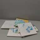 4 Pack 10"x 10" Framed Paint by Number for Adults Canvas - Succulent Flowers Framed Paint by Numbers for Adults Kids Beginners - Acrylic Oil Easy Paint by Number Kits on Canvas with Frame (OP-16)