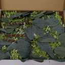 Janinka 60 Pcs Mixed Eucalyptus Leaves Stems Bulk Artificial Eucalyptus Leaves with White Seeds Artificial Silver Dollar Sprays Faux Oval for Floral Wreath Bouquets Wedding Greenery Decoration