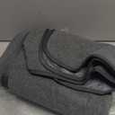 LOOBANI 2 Packs Extra Large Reusable Dog Mat for Floor, Non-Slip Washable Pee Pad for Dogs, Fast Absorbent Pet Whelping Pads, Puppy Playpen Mat for Incontinence, Housebreak, Crate, 48x48in, Gray